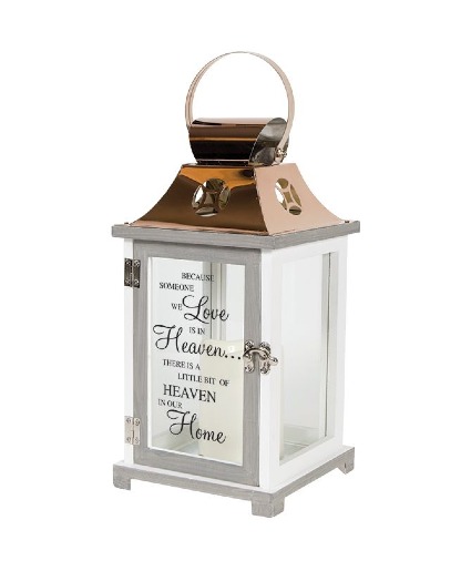 Little Bit Of Heaven Lantern Keepsake, candle