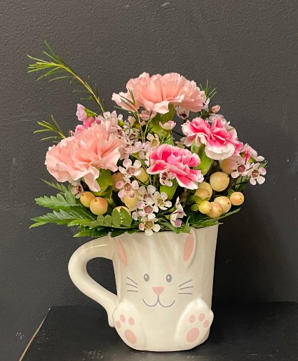 Little Bunny Foo Foo Mug Arrangement