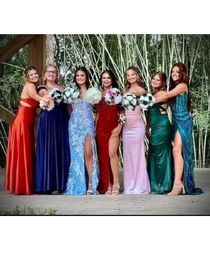 Little prom bouquets  
