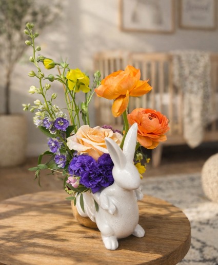 Little Scout Bunny Floral Arrangement