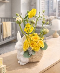 Little Sunny Bunny Floral Arrangement