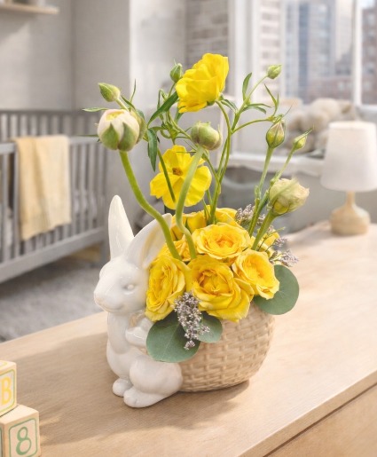 Little Sunny Bunny Floral Arrangement
