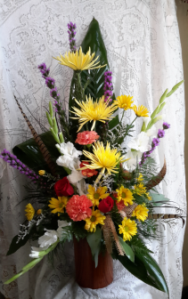 Little Touch of Nature Tall with Feathers 
