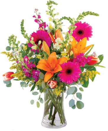Lively Lilies & Gerberas
