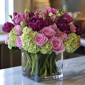 Lively & Luscious Vase Arrangement  in Coconut Grove, FL | Luxury Flowers