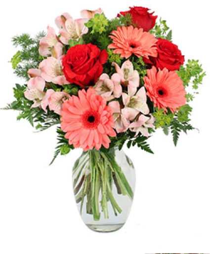 Living Color  Vase Arrangement  There Maybe Some Substitute in Flowers