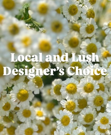 Local and Lush Designers Choice  Vase Arrangement 