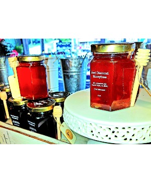 Local Honey Red Diamond Honeybees