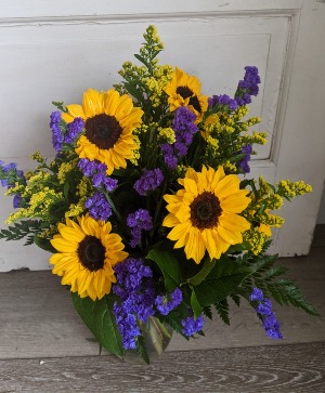 Local Sunflowers Fresh Arrangement