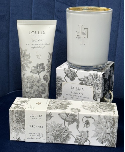 LOLLIA Elegance Candle & Shower Gel Gift Set