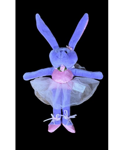 Long ear purple dance bunny Plush