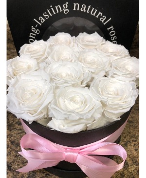 12 Long lasting preserved roses Dozen preserved roses