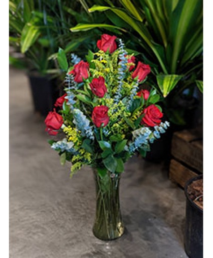 A Dozen Long Stem Roses 