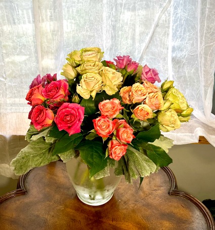 Longpoint Passion Vase Arrangement