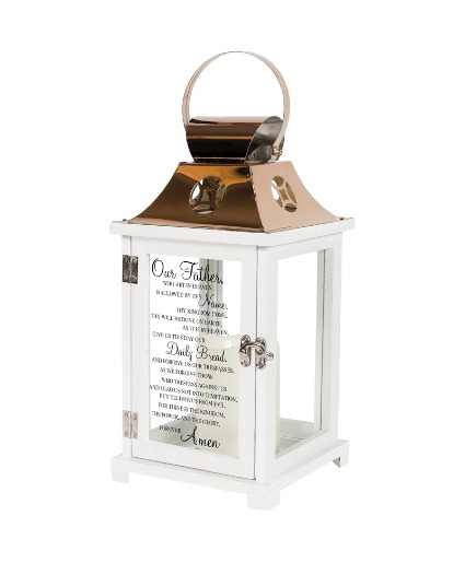 "Lord’s Prayer" Memorial Lantern Gift 