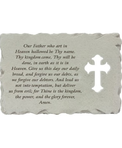 Lords Prayer Stone Stone