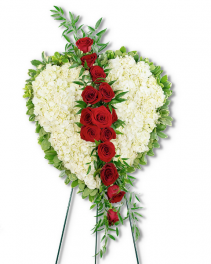 Lost Love Heart Sympathy Arrangement