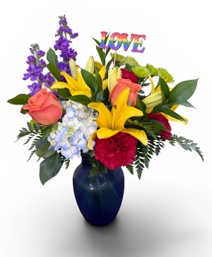 Love All Vase Arrangement 