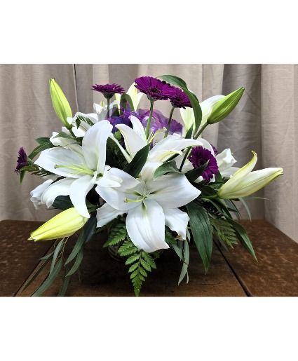 LOVE ALWAYS Premium Gerbera Daisies & Lilies Arrangement