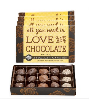 Love and Chocolate 5.5 oz Chocolates