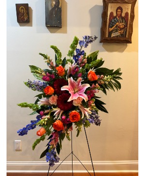 Love and Light Moon Standing Spray