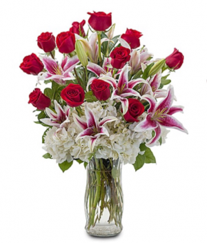 Love And Romance Vase Arrangement  Love and Romance 