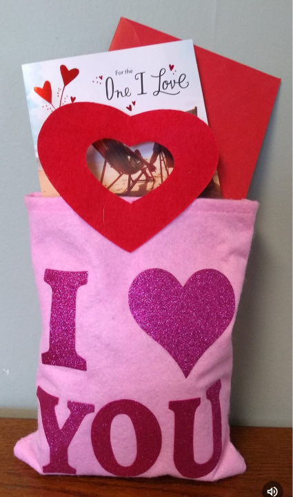 Love Bag & Card Set Not deliverable by itself...