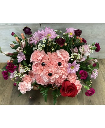 Love Bear Basket in East Stroudsburg, PA | BLOOM BY MELANIE