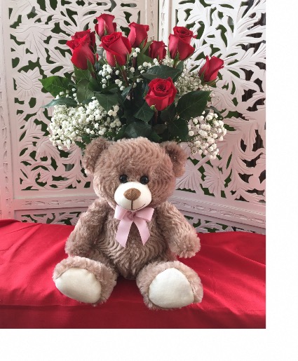 Love & Bear Hugs Roses