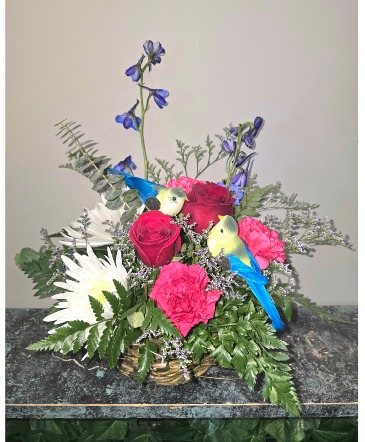 Love Birds in Peoria, IL - The Flower Box