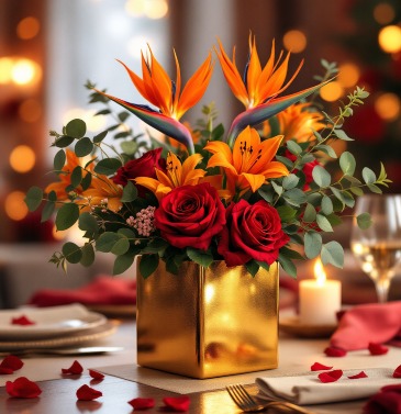 Love Birds Enchanted Design in Monument, CO | Enchanted Florist