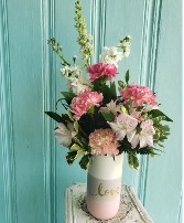 Love & Blush Flower Arrangement