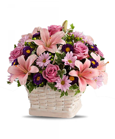 Love Galore Basket Arrangement