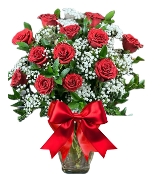 LOVE IN FULL BLOOM♥️ Elegant dozen of roses with baby bread