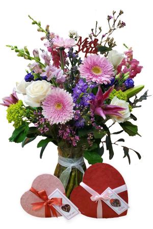 Designers Choice Vase (chocolates sold separately)