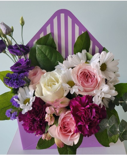 Love Letter Mixed Garden Arrangement