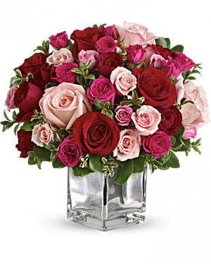 Love Medley Bouquet with Red Roses 
