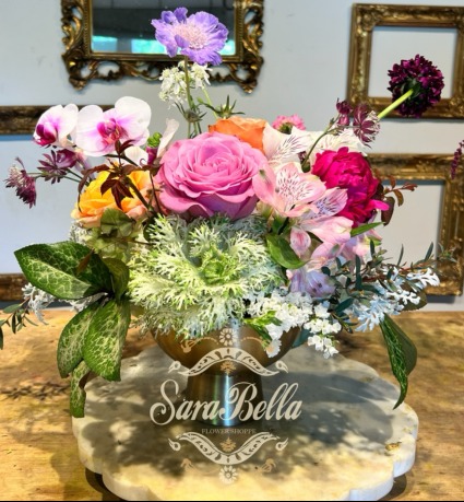 Love Mom Flower Arrangement