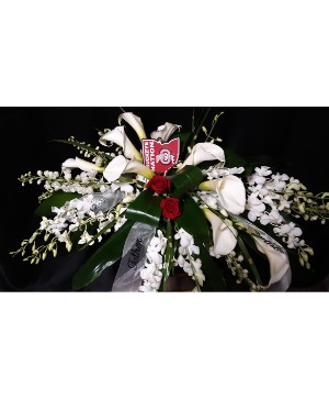 Love of the Buckeyes casket spray
