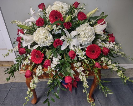 Love & Respect Casket Spray