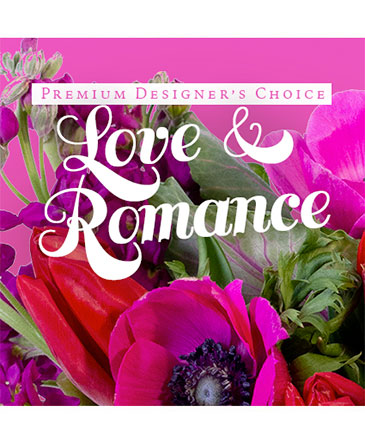 Love & Romance Bouquet Premium Designer's Choice in Coalport, PA | The Wild Hare Florals Ferns & Finds LLC