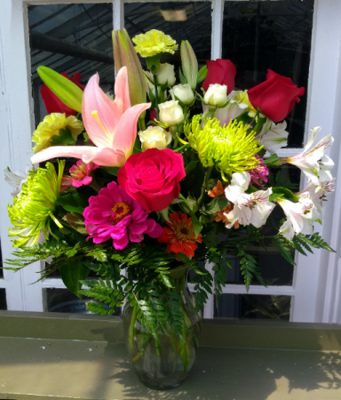 Love You Best Custom Designed Vase Arrangement