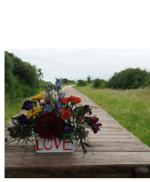 Love you Ceramic container