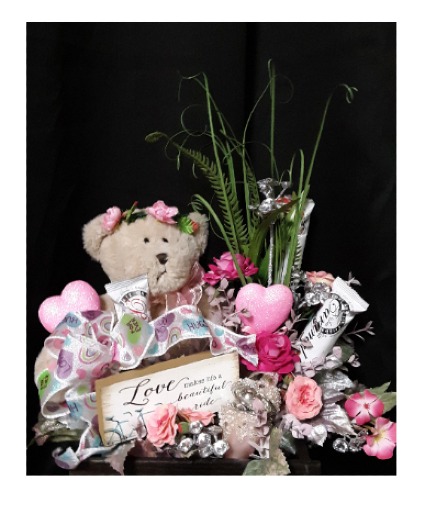 Love you gift box and candy