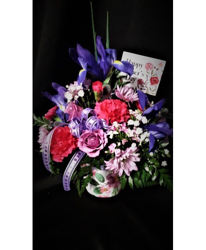Love you Mom centerpiece