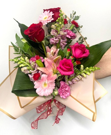 Love You So Wrapped Bouquet in Albany, NY | Ambiance Florals & Events