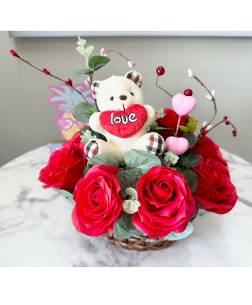 Love You Soap Roses in Sugar Land, TX | BOUQUET FLORIST