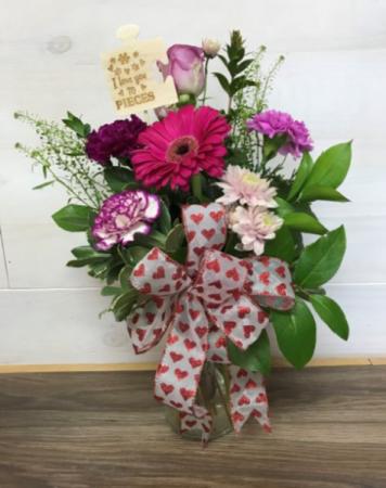Love You to Pieces  Fresh Flowers