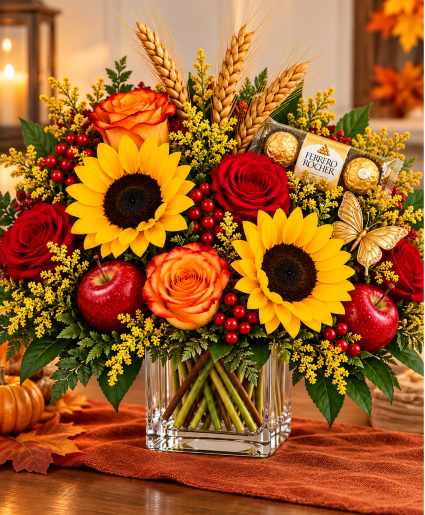 Love You to the Harvest Moon Call Us for Faster Service & Daily Specials: (915) 303-8500 Text Us to Order Anytime: (915) 505-3708 Your trusted source for Flowers & Delivery in El Paso TX 
