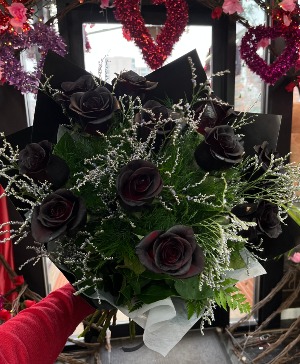 love you to the moon and back  roses